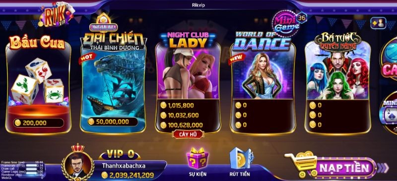 RikVip – Game bài đổi thưởng uy tín đế chế tỷ đô